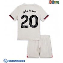 Fotballdrakt Barn Chelsea Joao Pedro #20 Bortedraktsett 2025-26 Kortermet (+ Korte bukser)